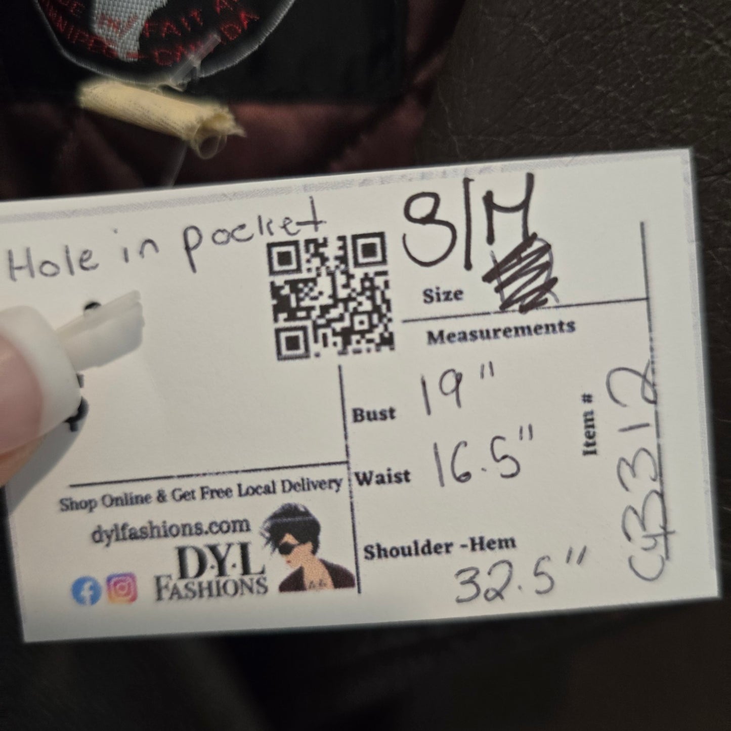 Vintage Park Leather 70s Brown Button Up Lined Leather Jacket Size S/M