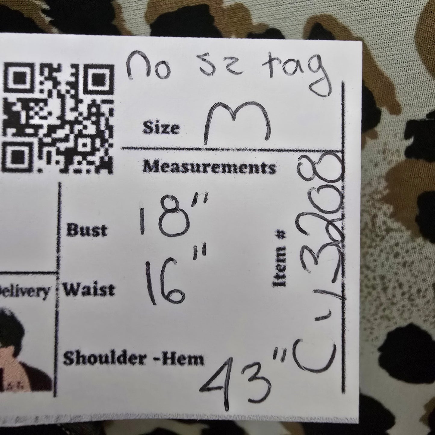 Vintage Joseph Ribkoff Animal Print Dress Size M