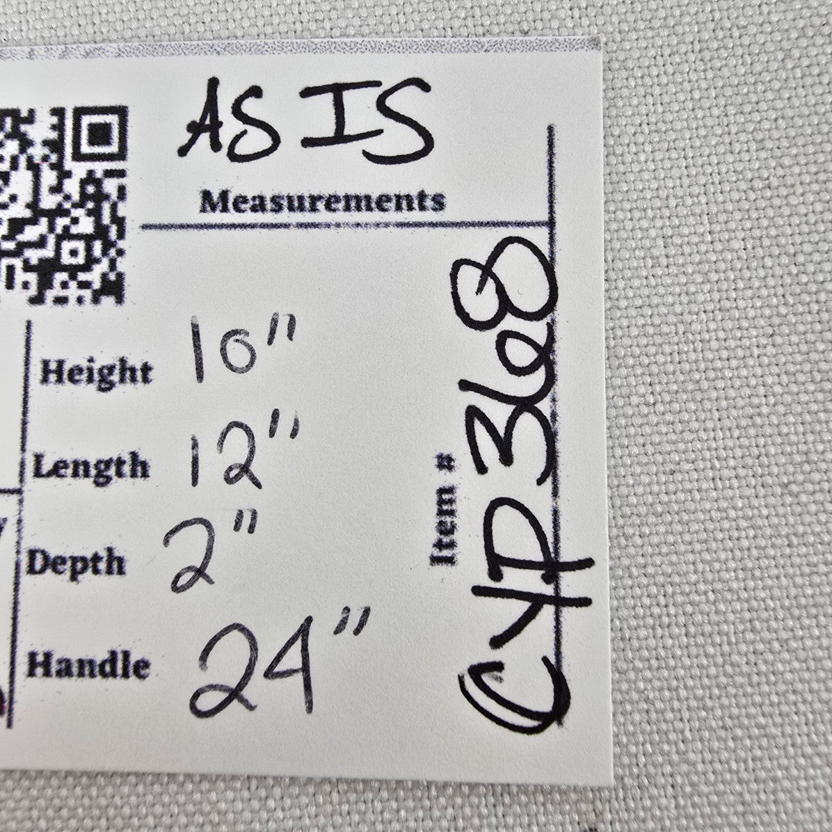 Fossil Cream Leather Crossbody Purse