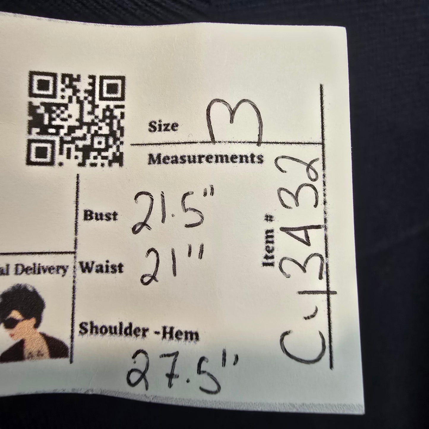 Robert Graham Blue Cotton Knit Zip Up Cardigan Jacket Size M/L