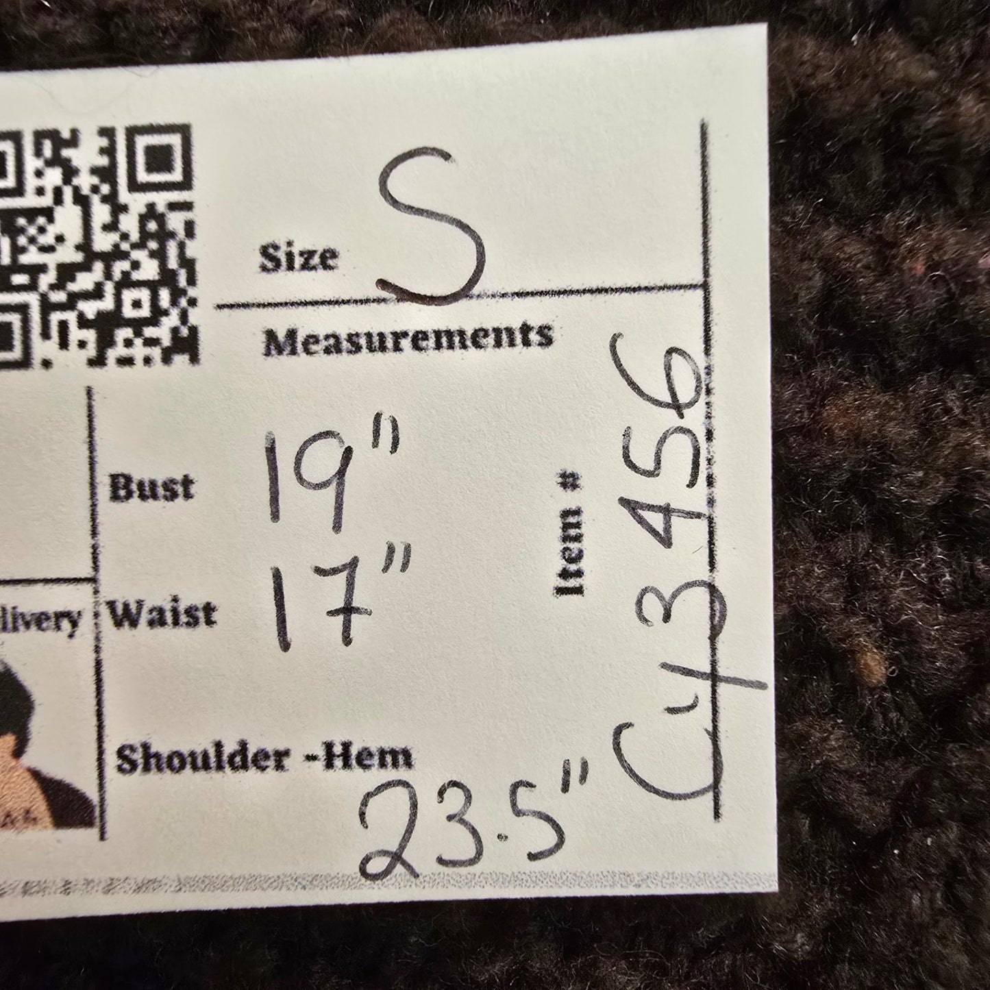 Eddie Bauer Brown Cotton Wool Button Up Cardigan Size S