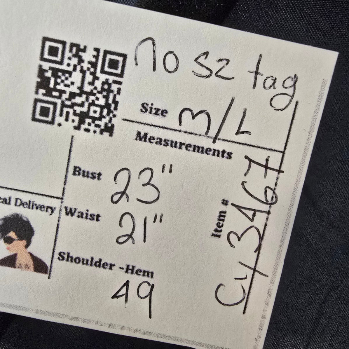 Vintage Sanders & Gold Blue Faux Suede Button Up Jacket Size M/L