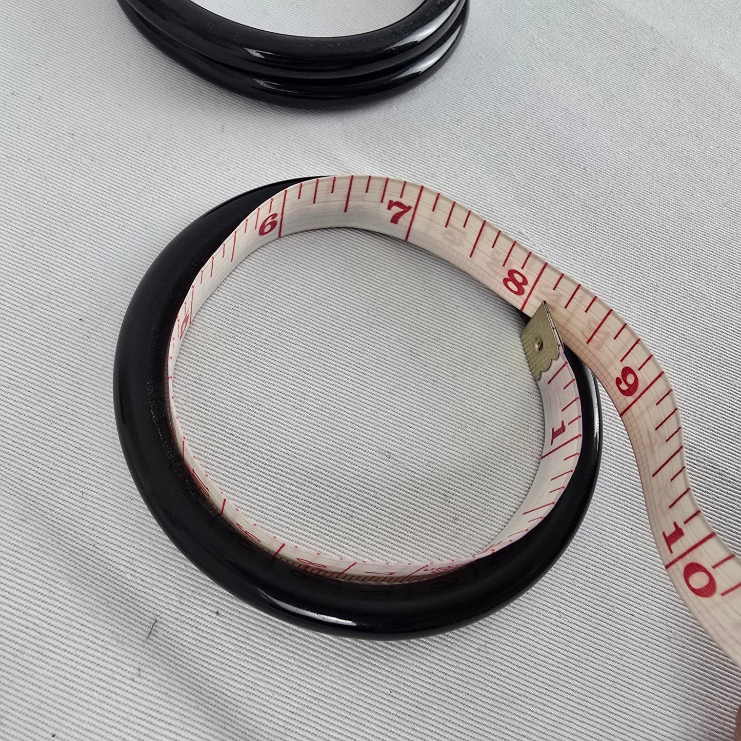 Vintage Black Set of 3 Bangle Bracelets
