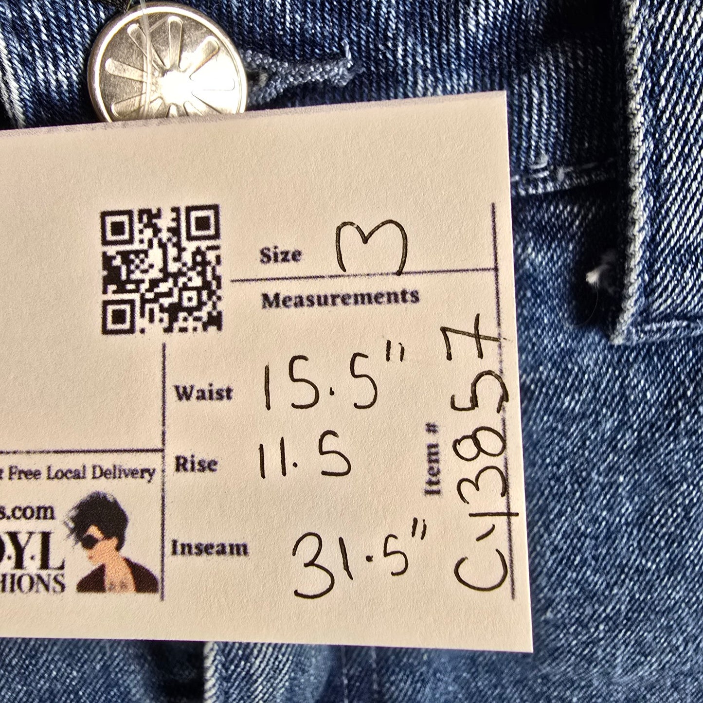 dELiA*s Y2K Distressed Bell Bottom Flare Jeans Size M