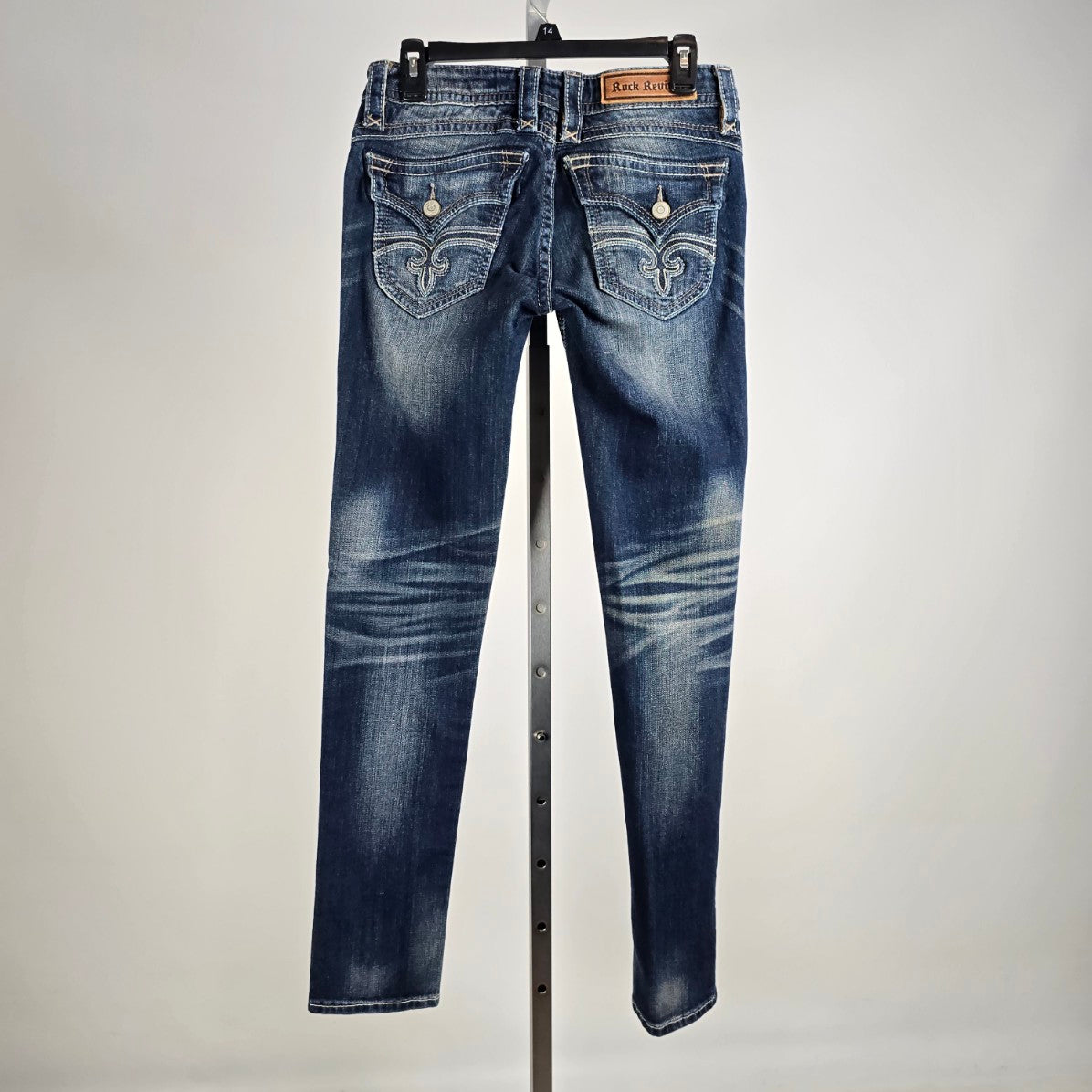 Vintage Rock Revival “Stephan Skinny” Jeans – Size 28