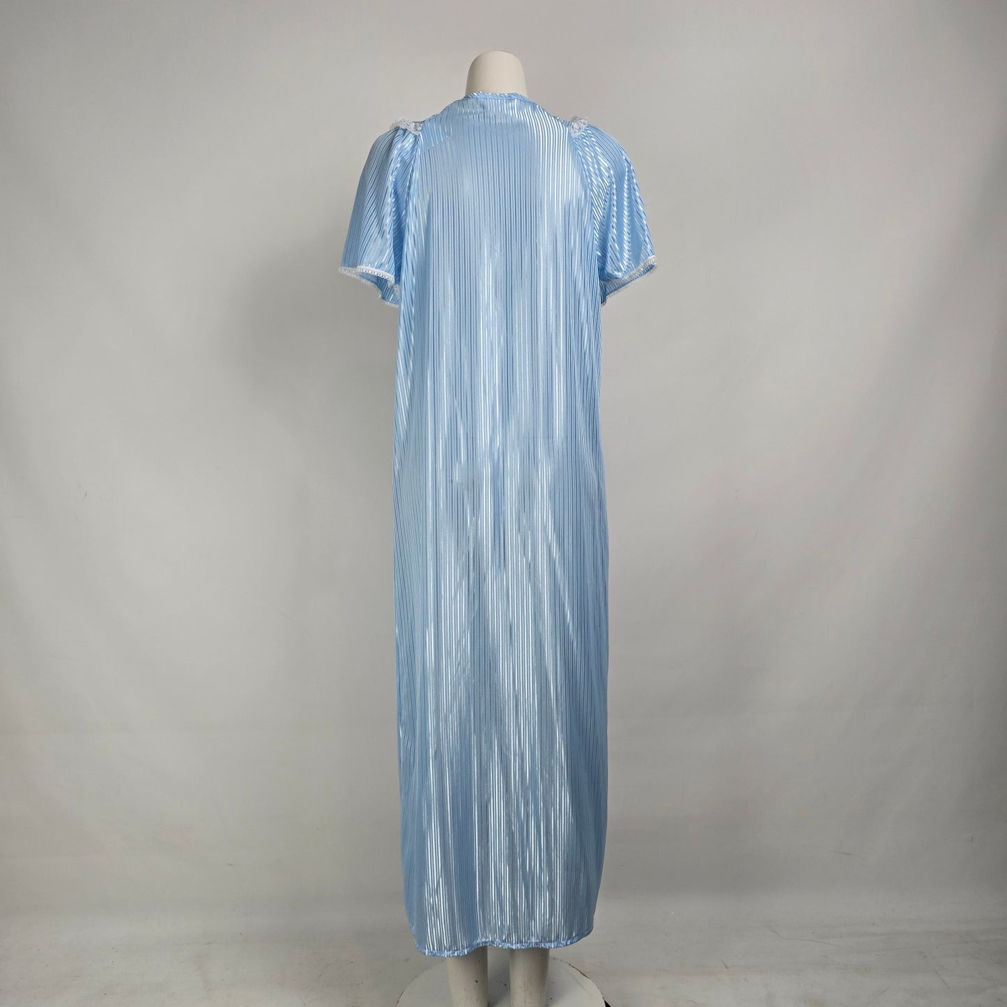Vintage Improptu Blue Nightgown Size M