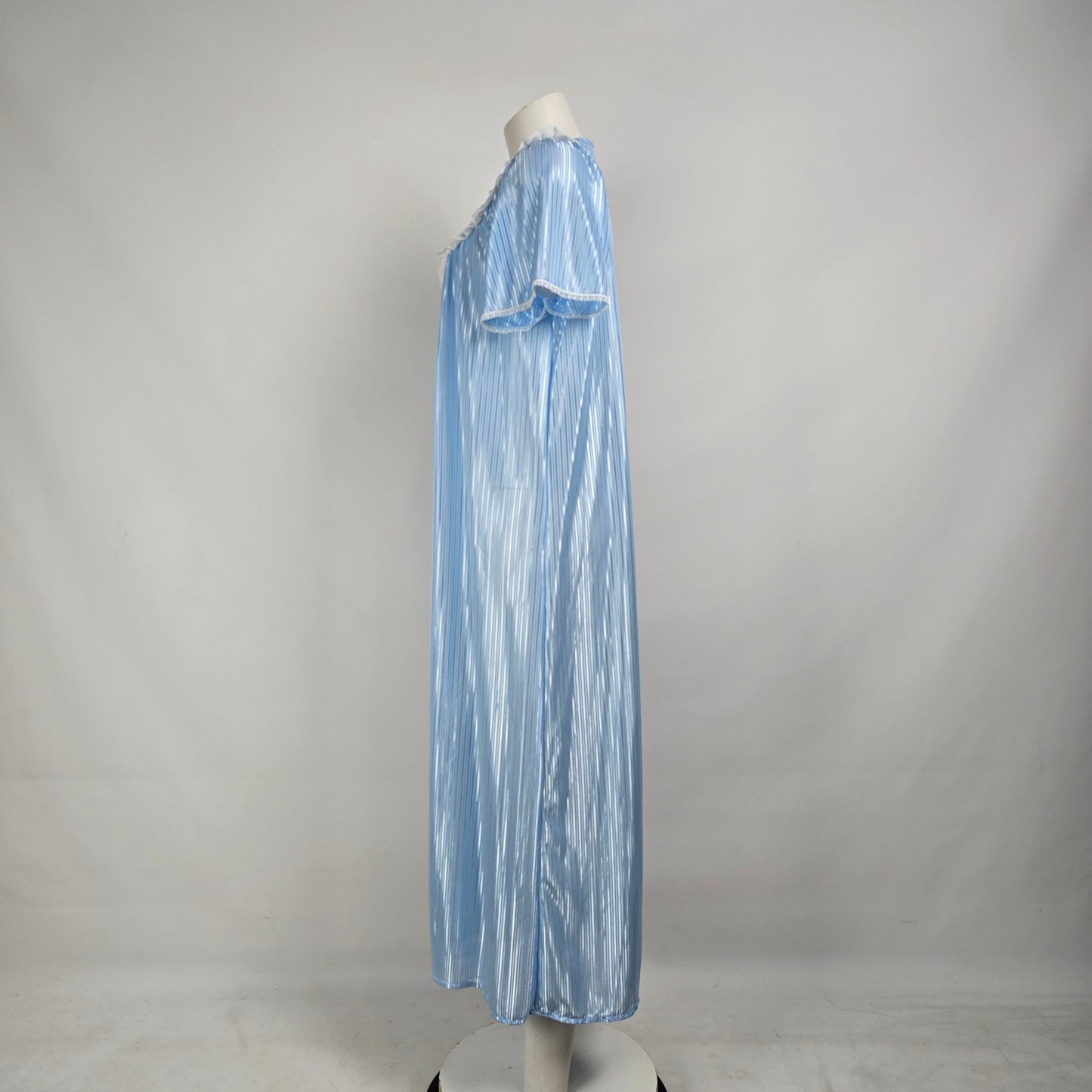 Vintage Improptu Blue Nightgown Size M