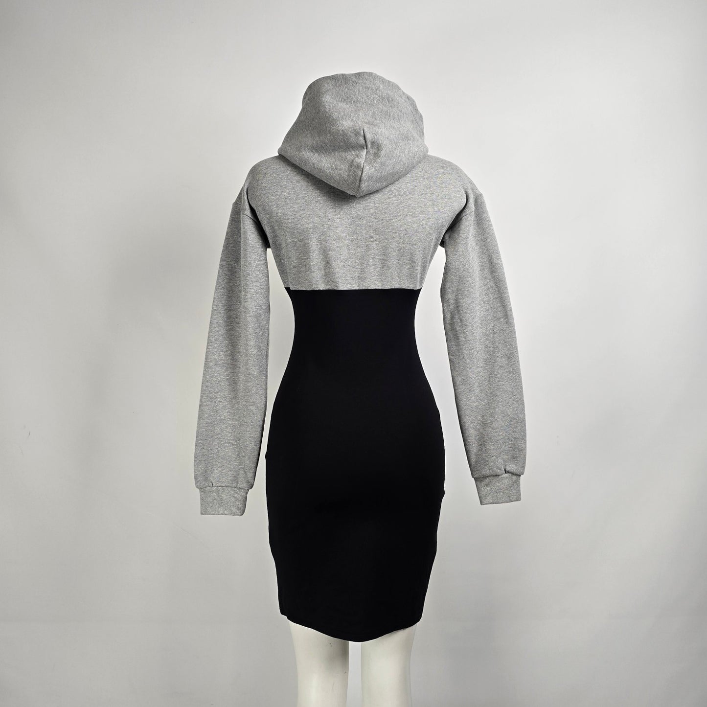 Maniere De Voir Grey Sweatshirt Dress Size 8