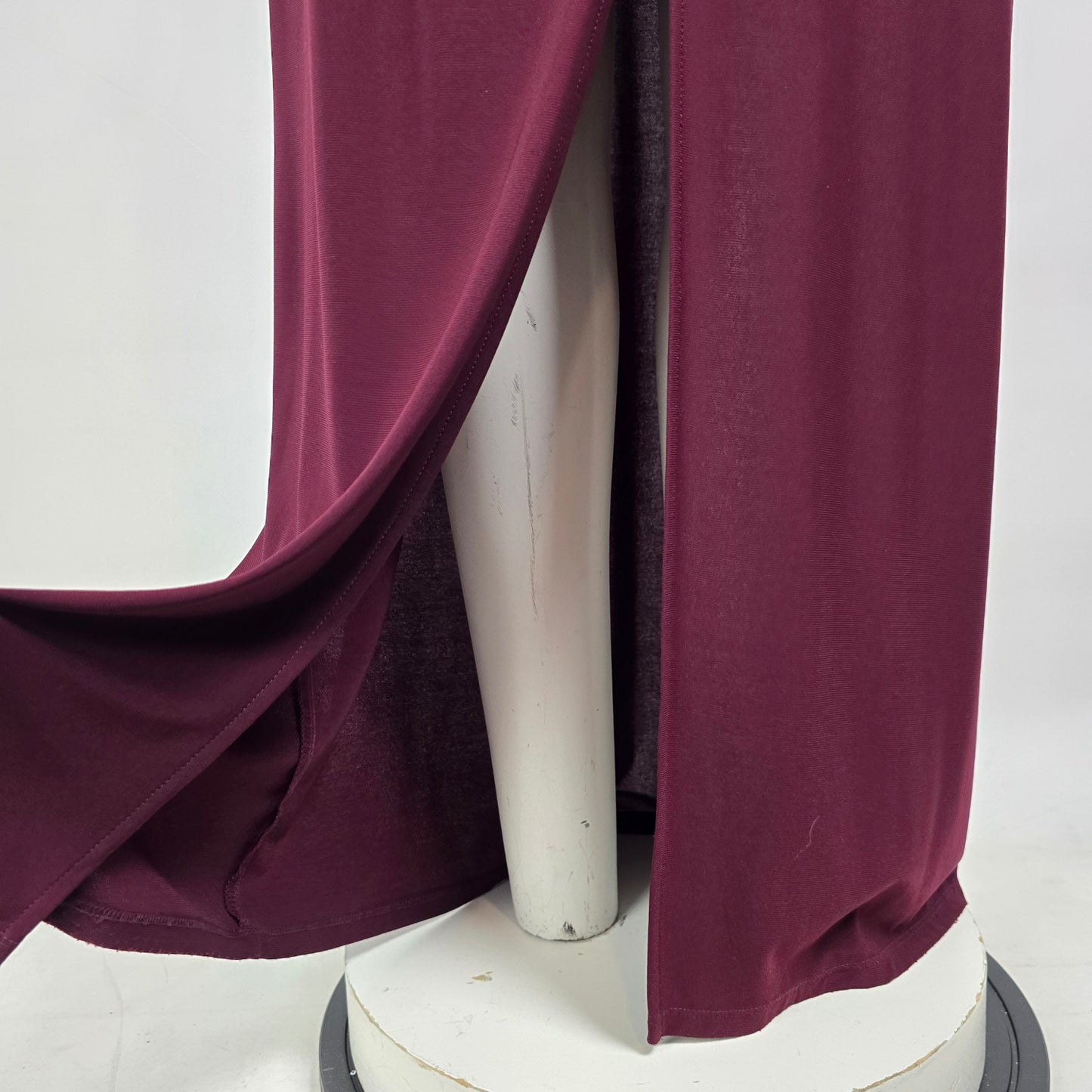SLNY Burgundy Event Long Dress Size 18