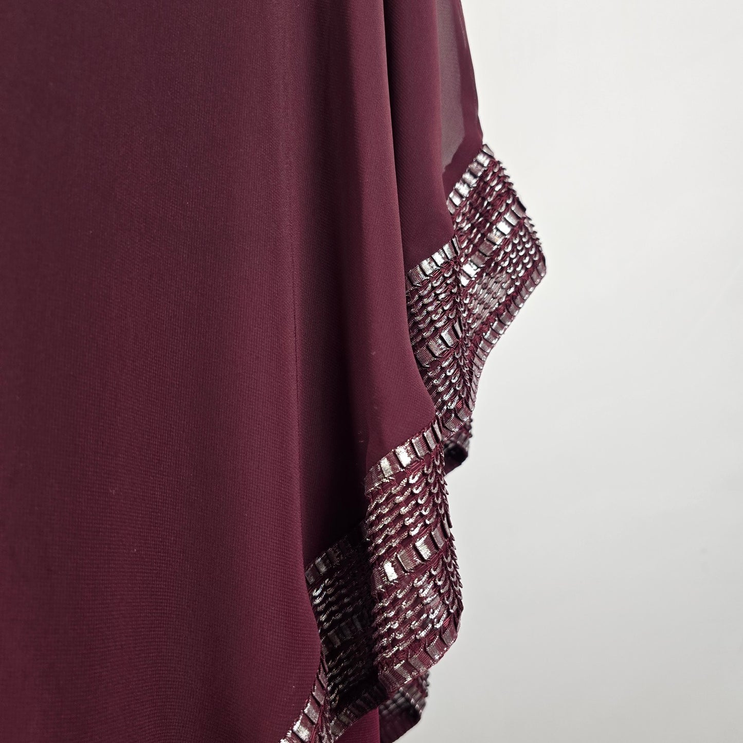 SLNY Burgundy Event Long Dress Size 18