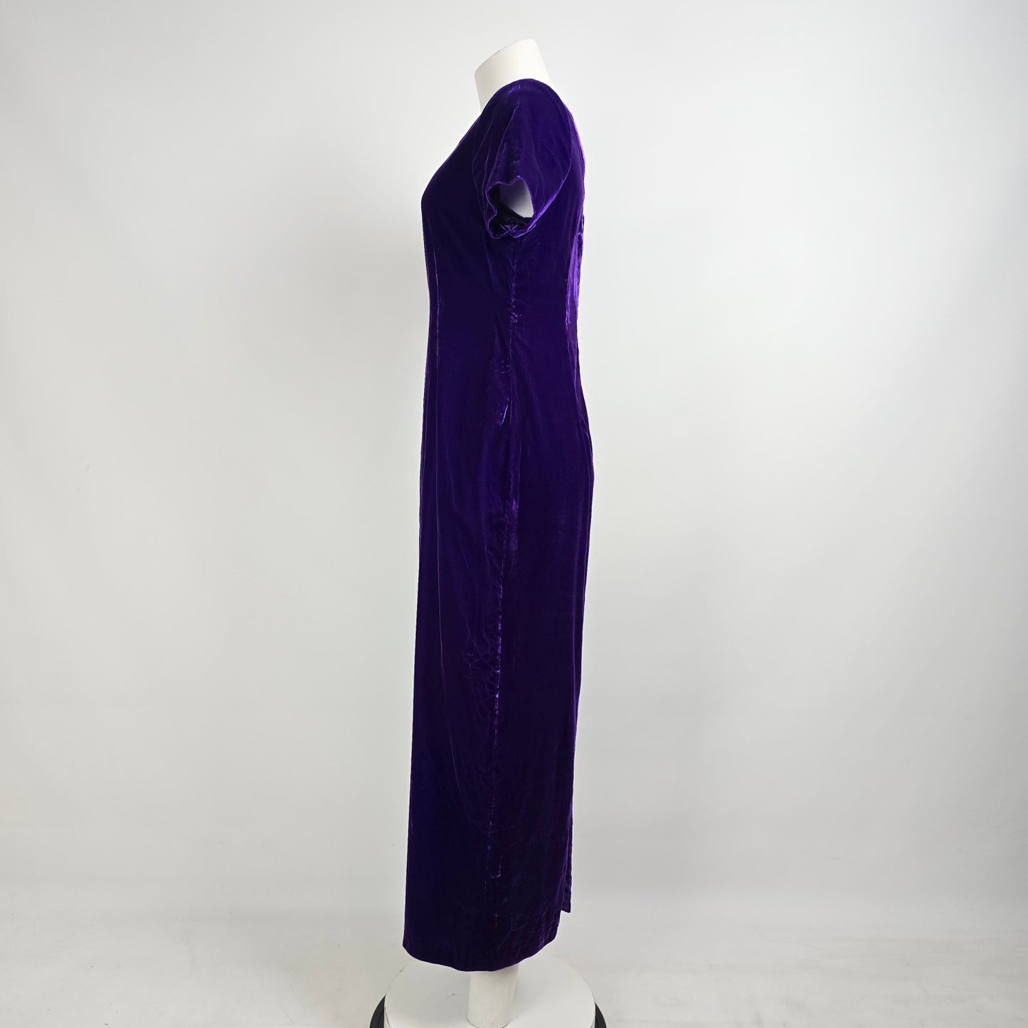 Vintage Purple Long Dress Size M/L