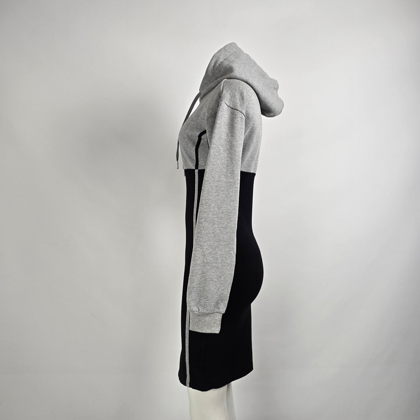 Maniere De Voir Grey Sweatshirt Dress Size 8