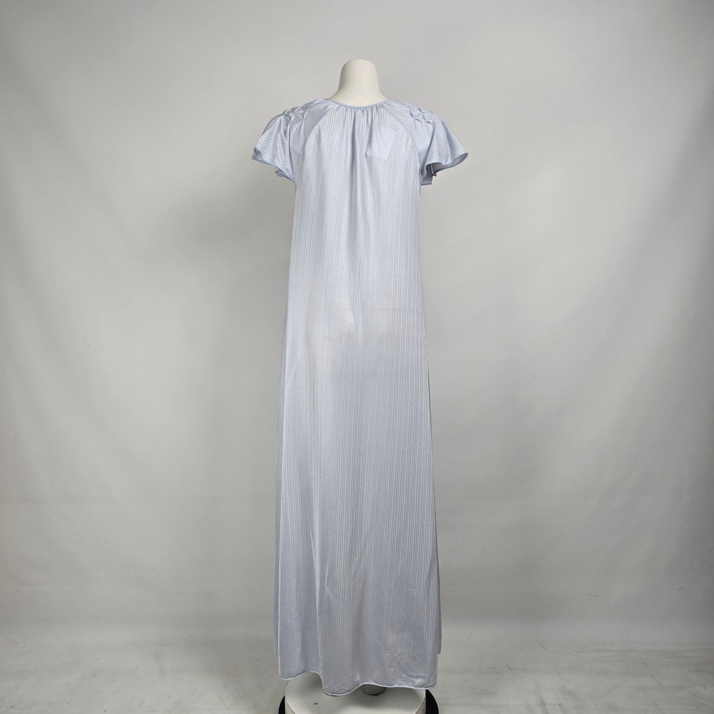 Vintage Kayser Blue Long Nightgown Size M