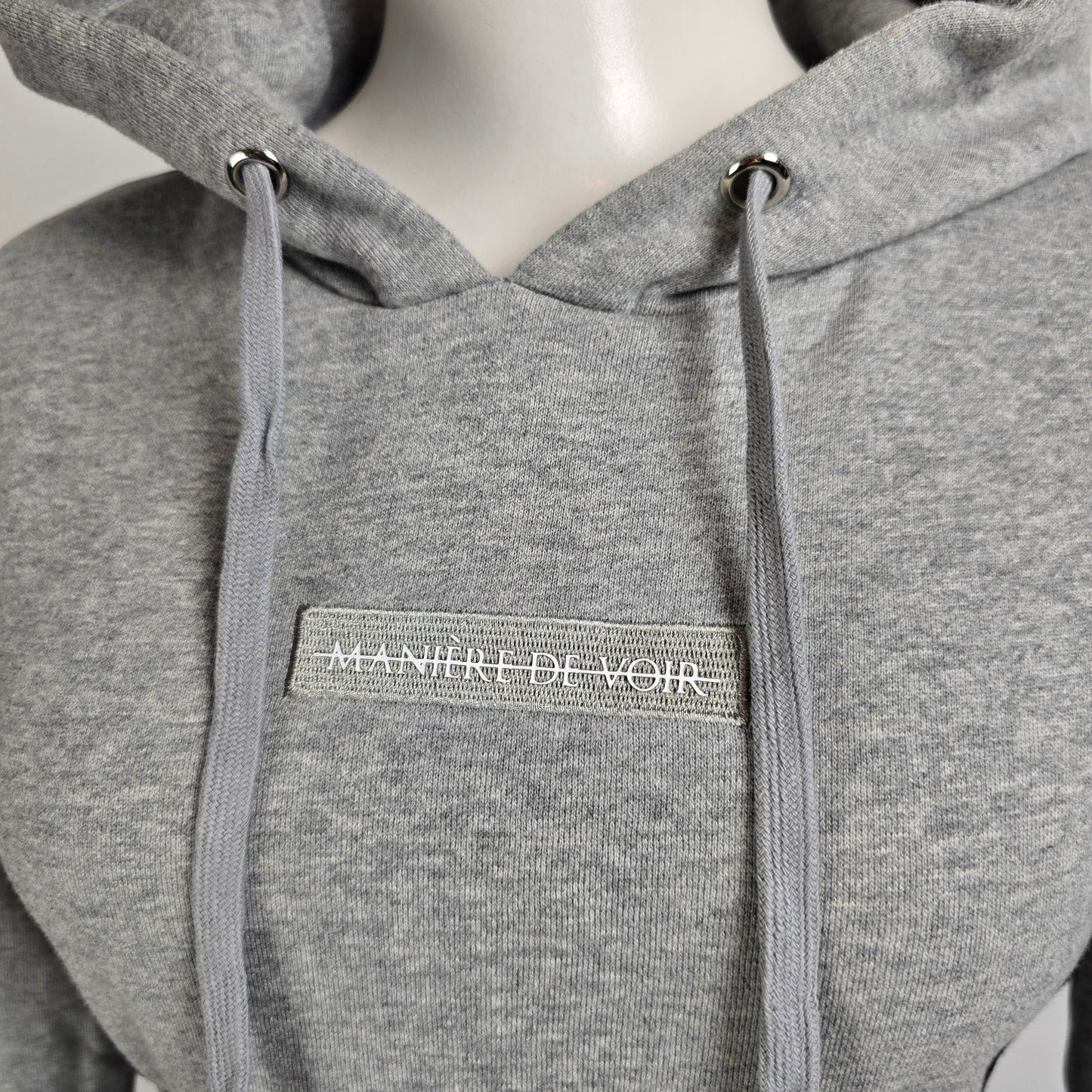 Maniere De Voir Grey Sweatshirt Dress Size 8