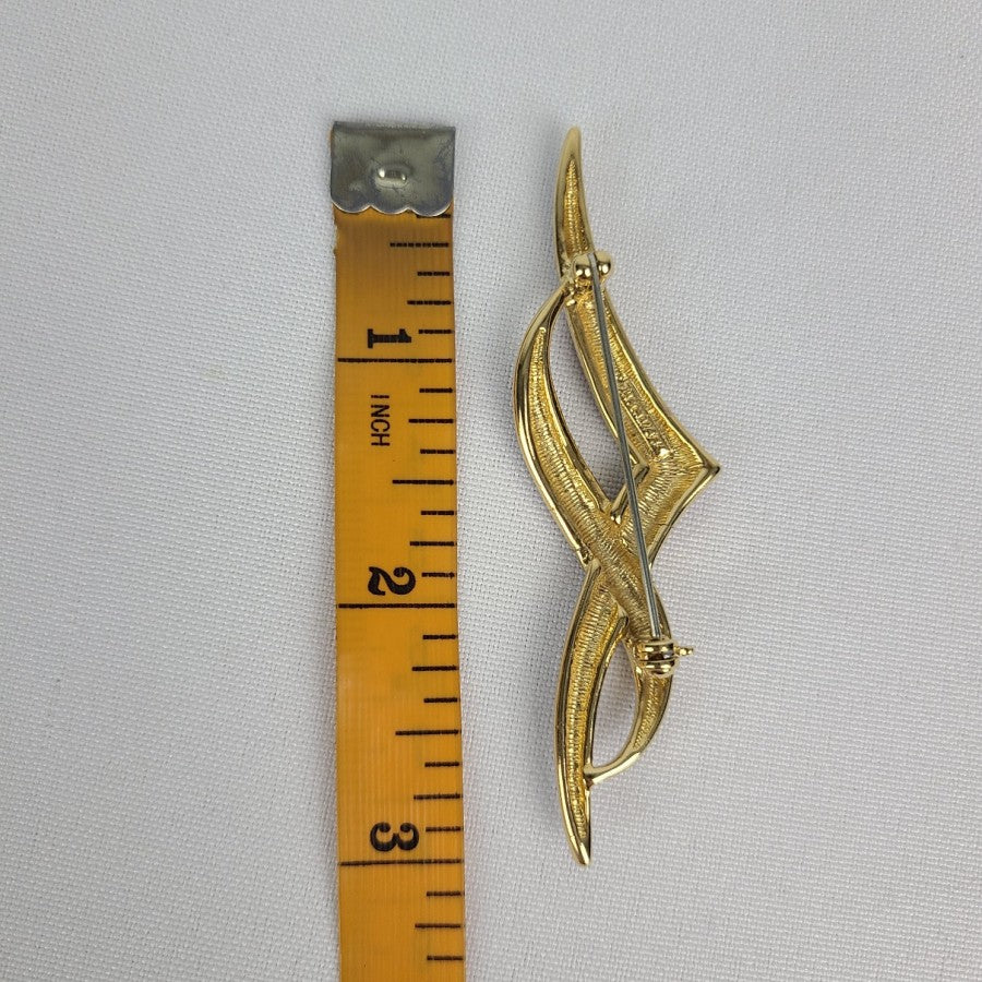 Vintage HA Vendome Purple Bird Brooch