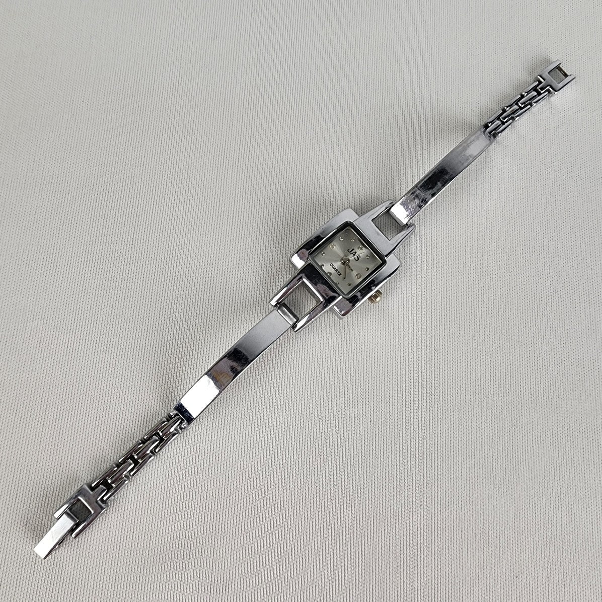 JAS Silver Link Watch