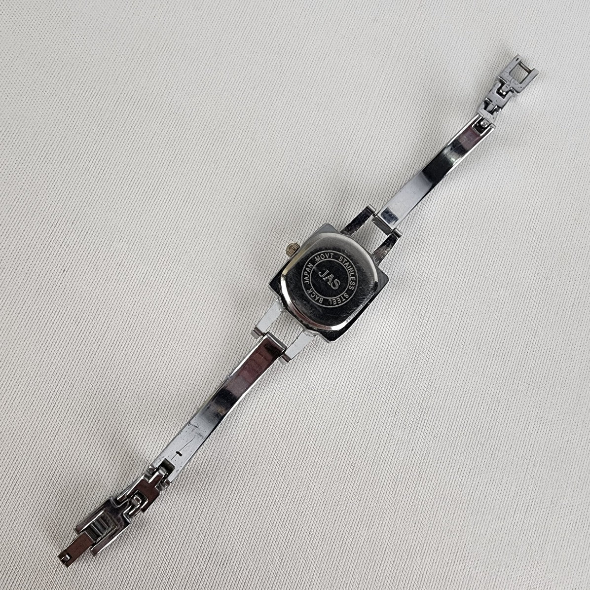 JAS Silver Link Watch