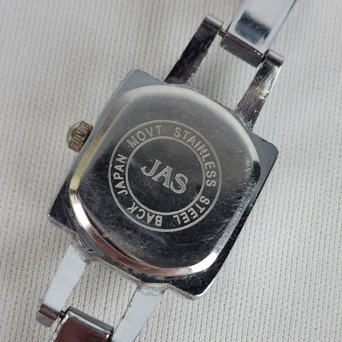 JAS Silver Link Watch