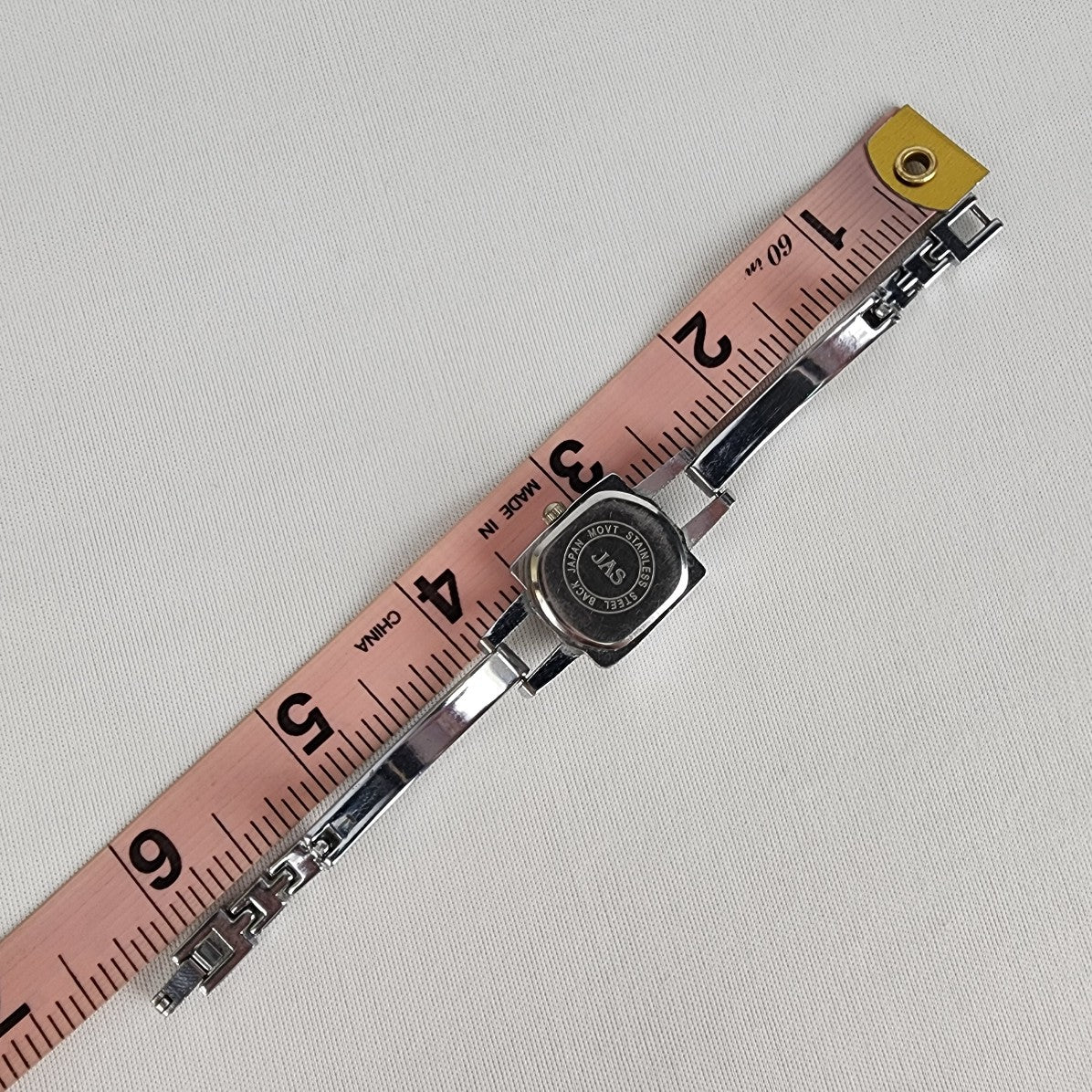 JAS Silver Link Watch
