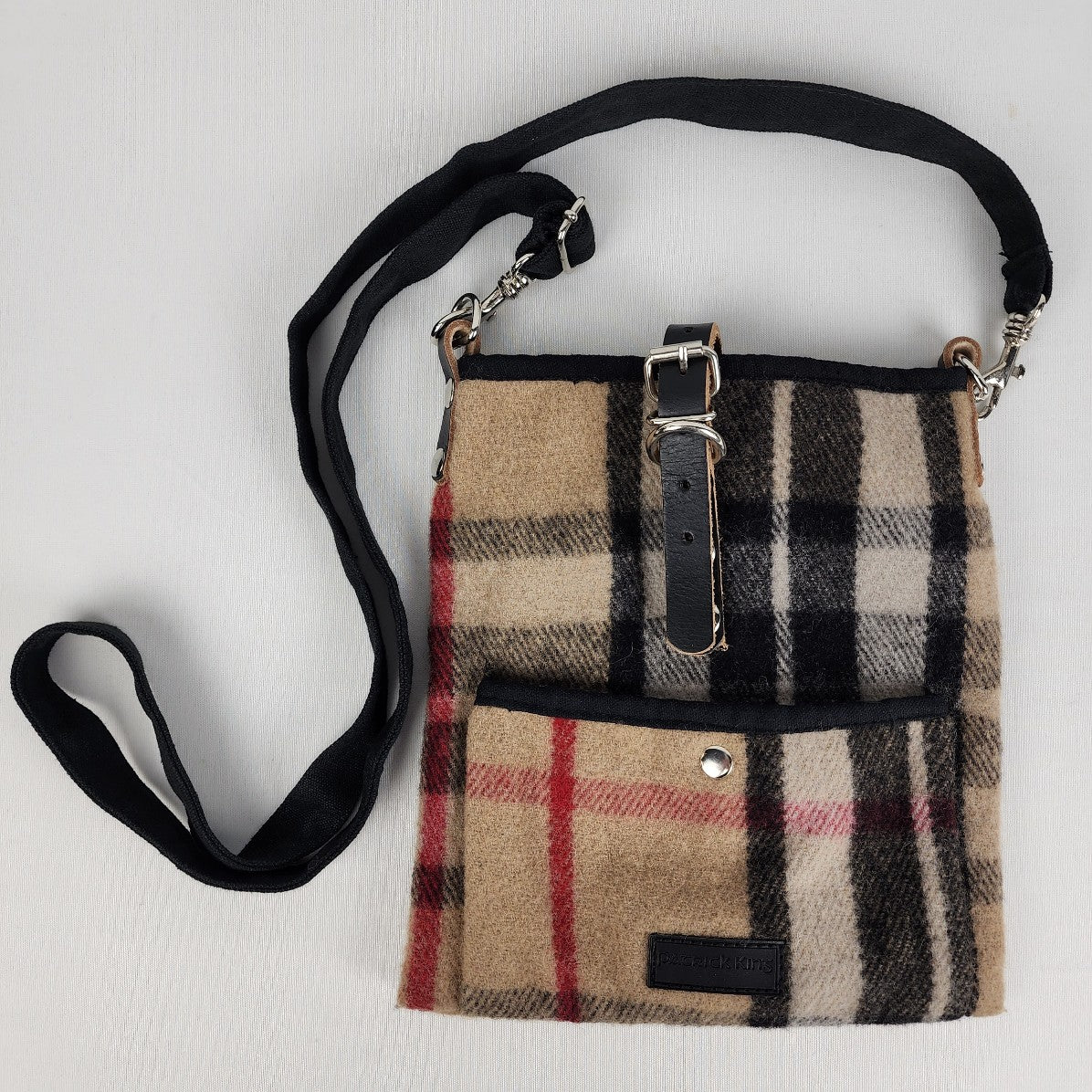 Plaid crossbody sale purse