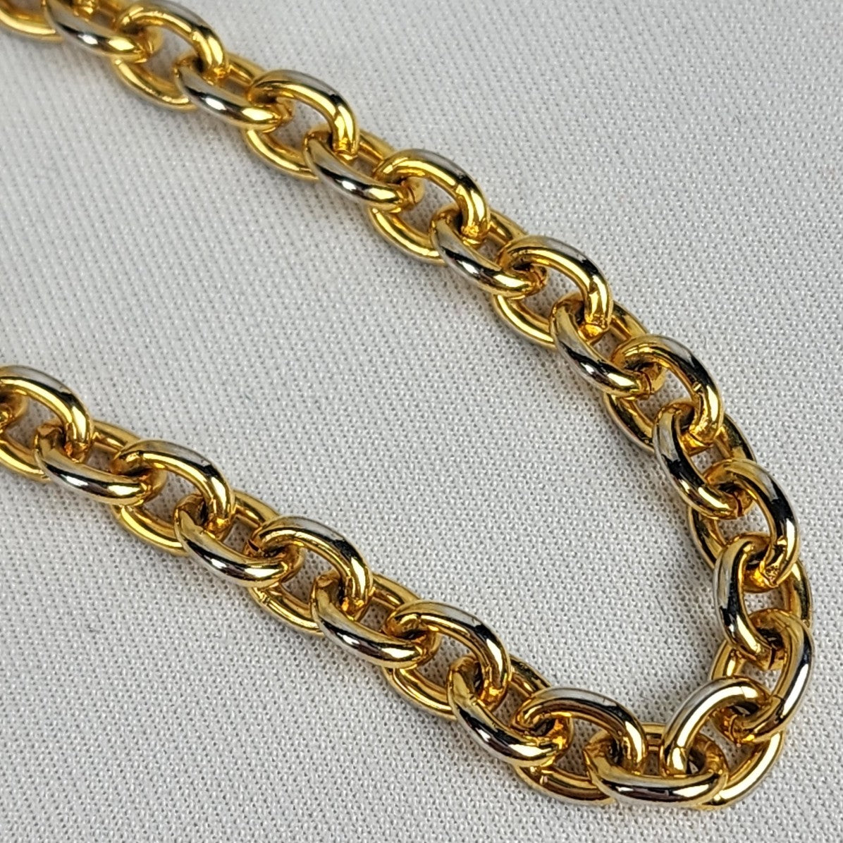 Simon Chang Gold & Cream Pendant Necklace