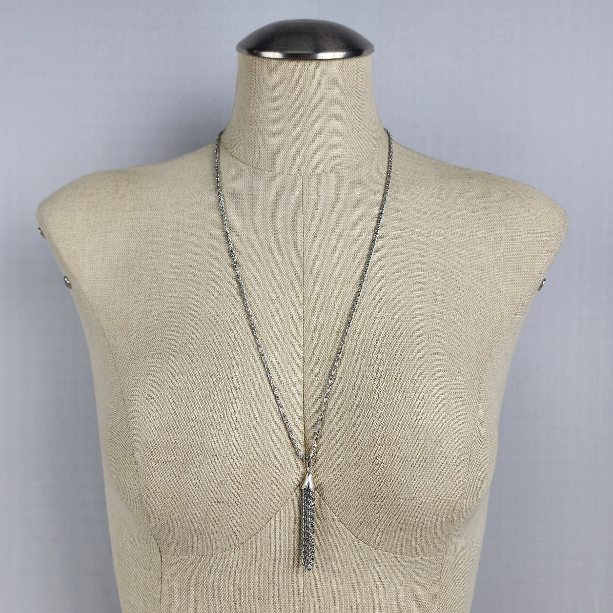 Necklace with tassel on sale pendant