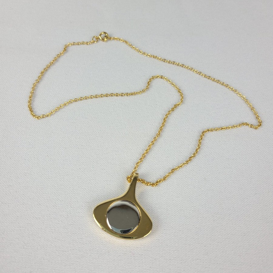 Vintage Avon Gold & Silver Tone Necklace