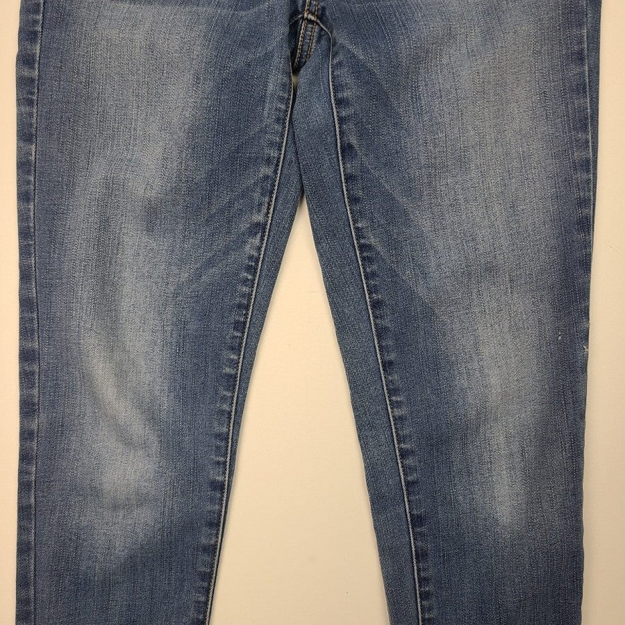 American Eagle Outfitters Super Stretch Jegging Distressed Ankle Jeans Size 4