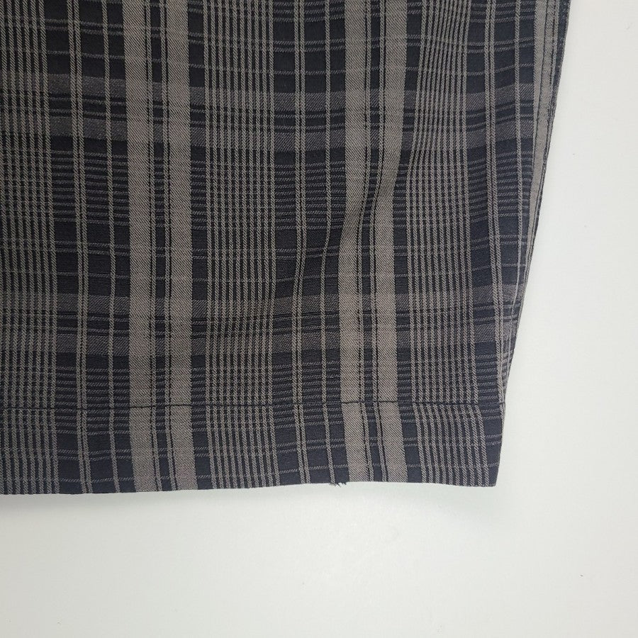 Tommy Bahama Plaid Silk Cotton Linen Shorts Size 40 Mens