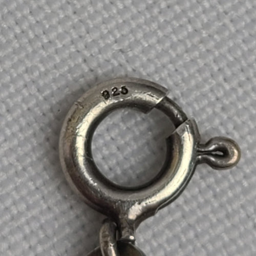 925 Sterling Silver Dolphin Chain Link Bracelet
