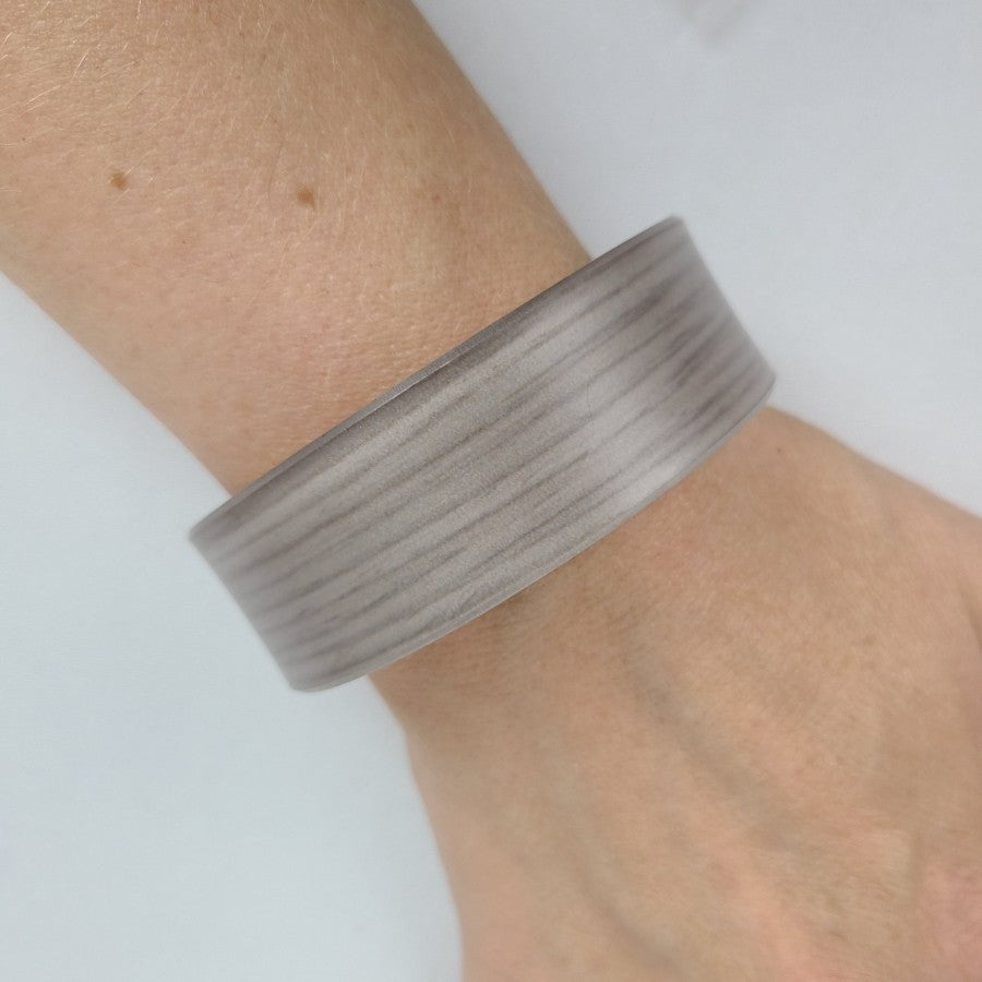 Color By Amber Grey Cuff Bracelet