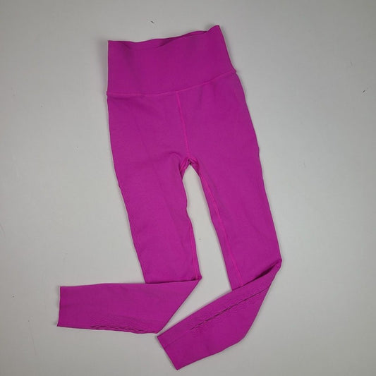 Sculp Knit Purple High Waisted Cut Out Leggings Size S