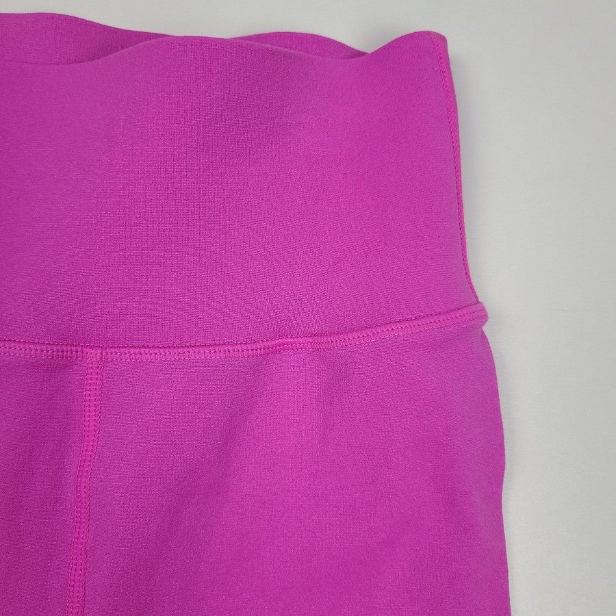 Sculp Knit Purple High Waisted Cut Out Leggings Size S