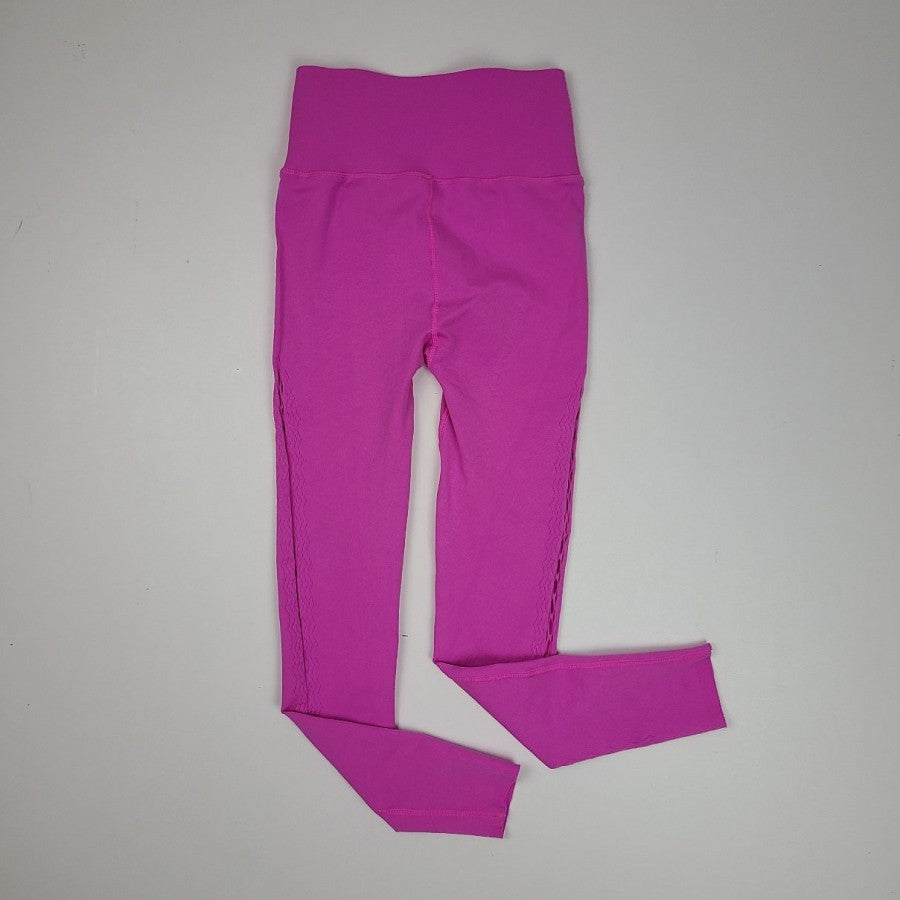 Sculp Knit Purple High Waisted Cut Out Leggings Size S