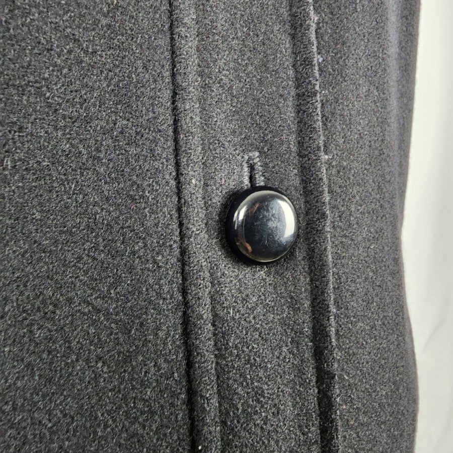 Vintage 80s Komitor Color Block Wool Button Up Jacket Size L/XL