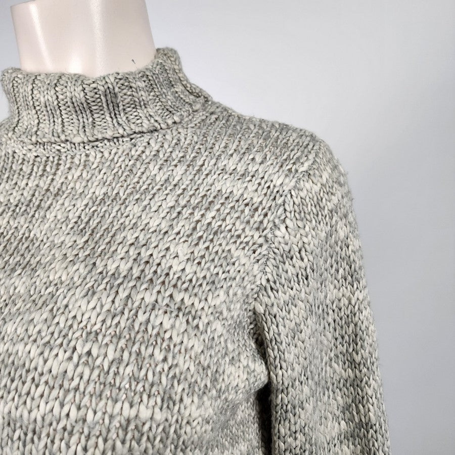 Joe Fresh Grey Knit Turtle Neck Sweater Size 1X