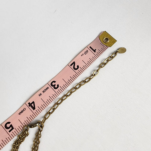 Bayer SF Bronze Necklace Multi Tone Pendant Chain
