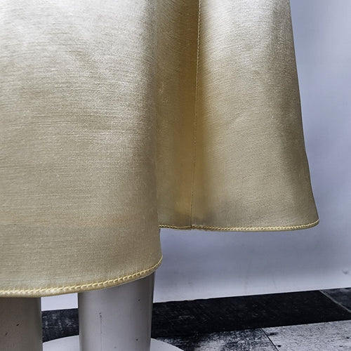 Alfred Angelo Yellow Sequined Two Piece Event Dress Size S
