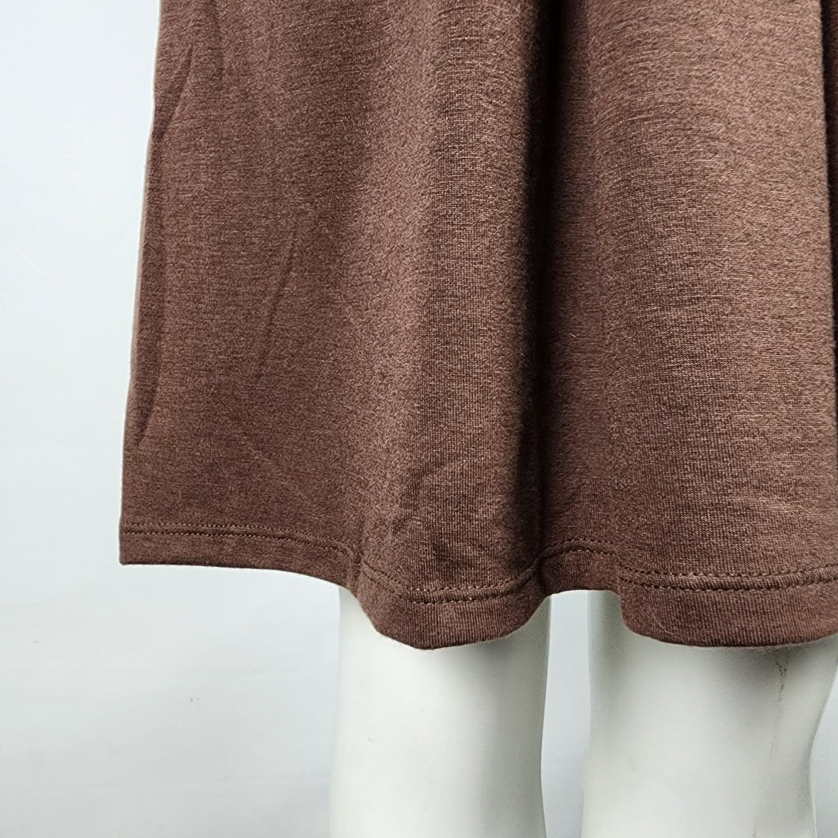 Zenana Premium Brown Long Sleeve Dress Size M/L