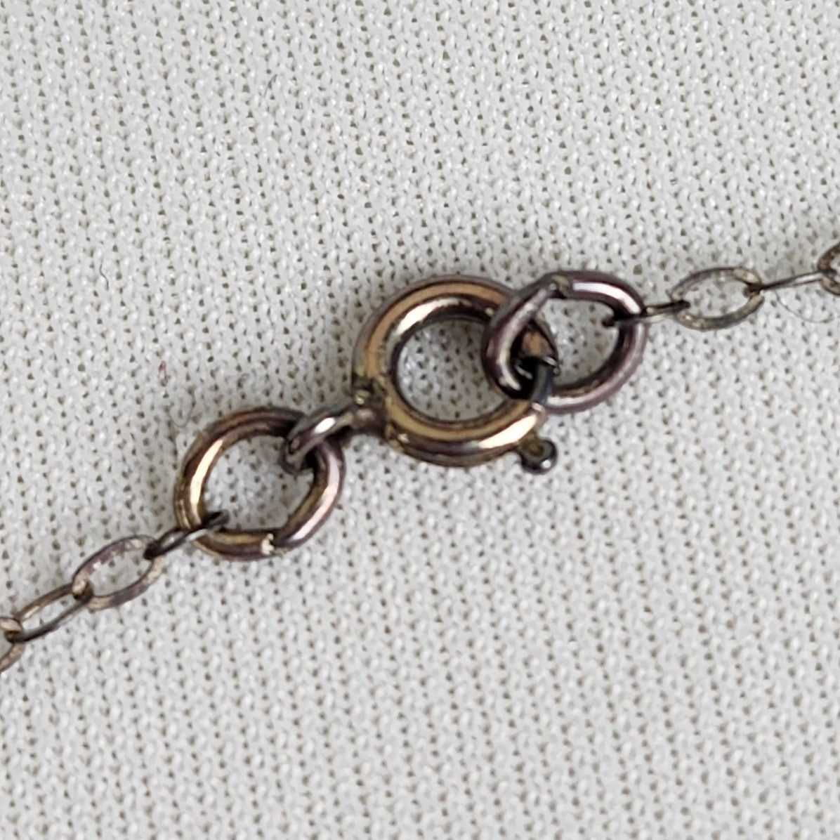 Vintage 925 Sterling Silver Scottish Heathergems Wood Pendant Necklace