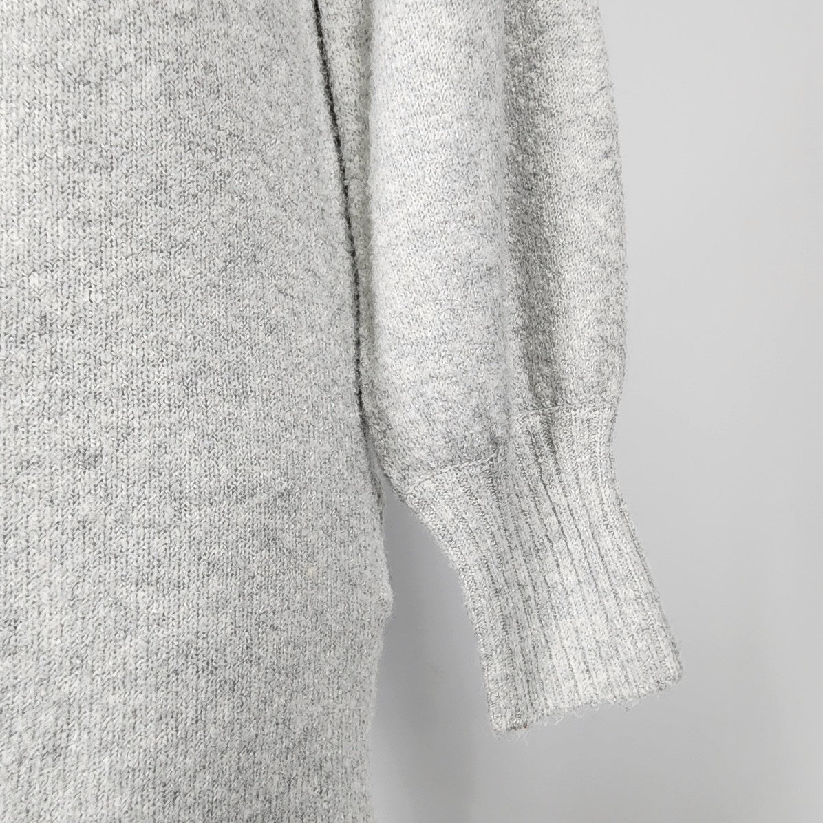 Only Grey Soft Knit Oversize Sweater Size L