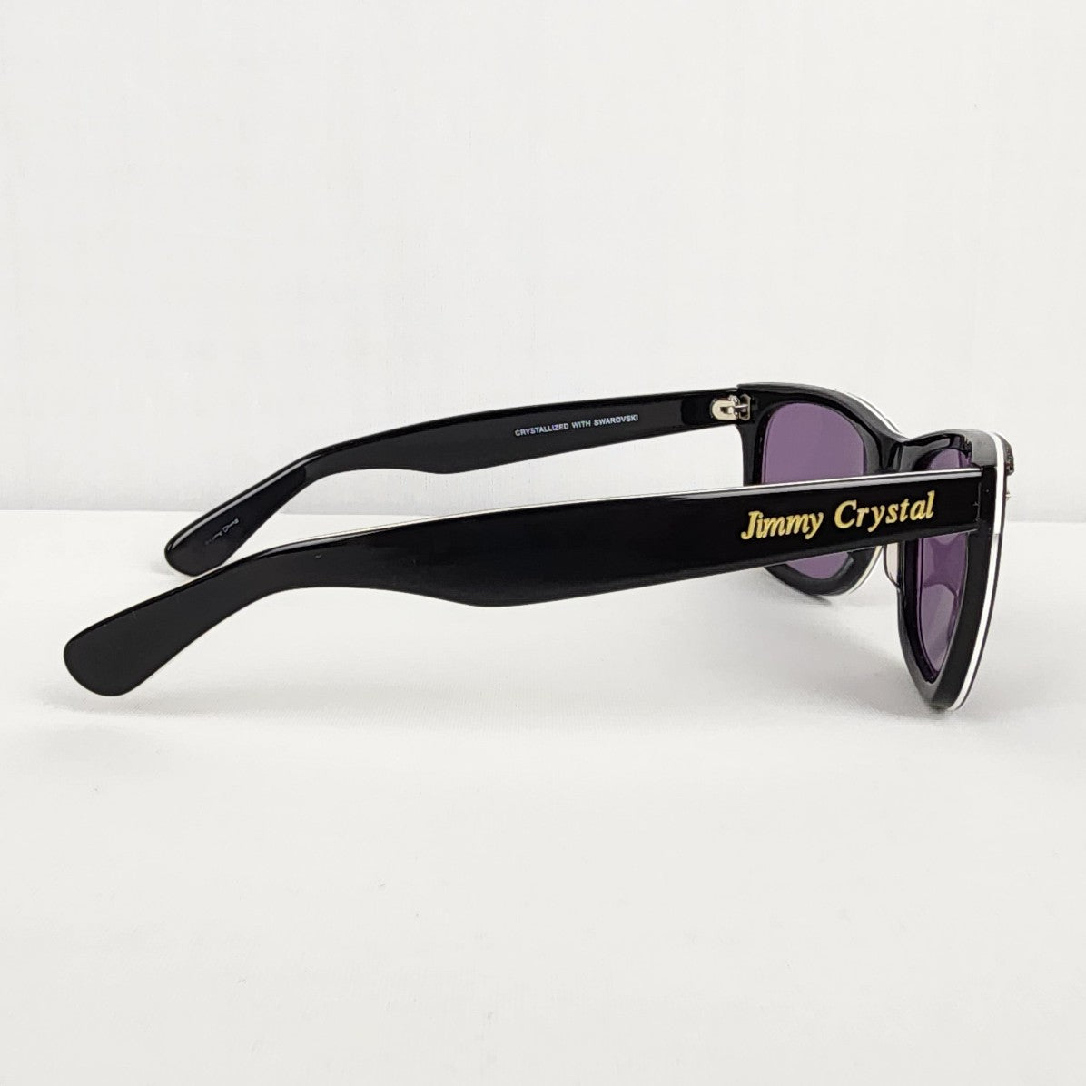 Jimmy Crystal Black Swarovski Crystal Sunglasses
