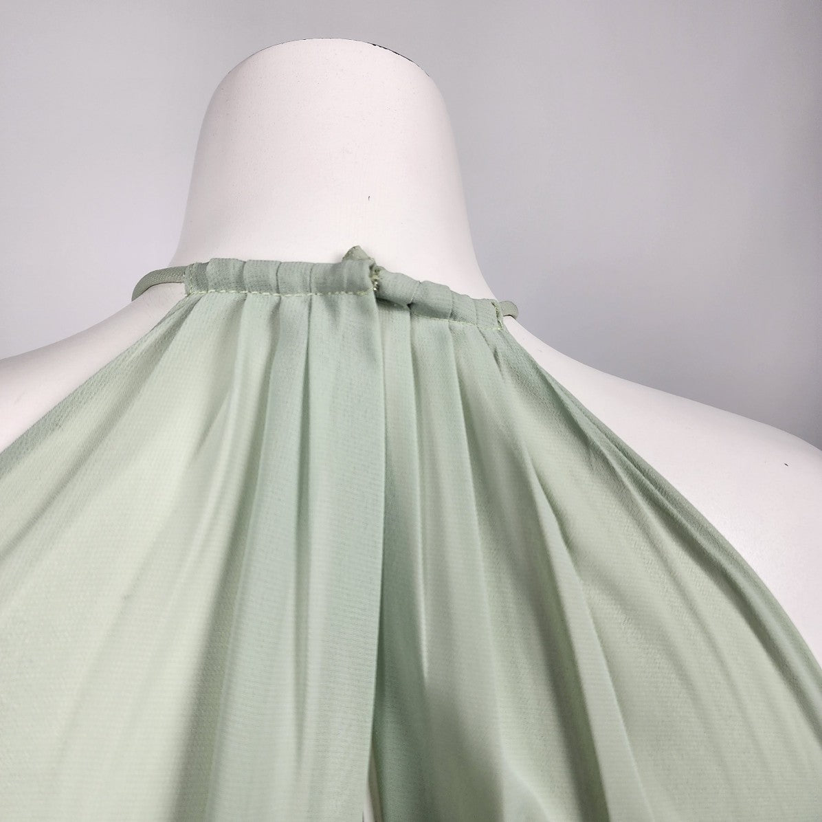 Sorella Vita Pastel Green Long Bridesmaids Gown Size S