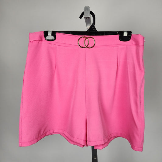 Pink High Waisted Shorts Size M