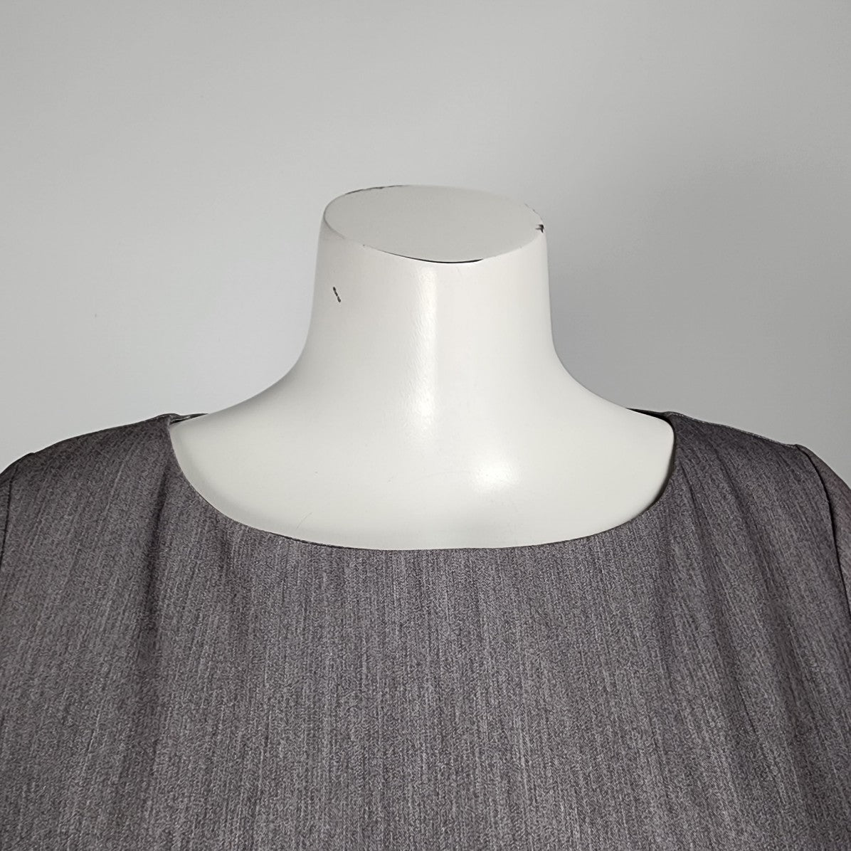 Awama Grey 3/4 Sleeve Fit & Flare Dress Size M/L