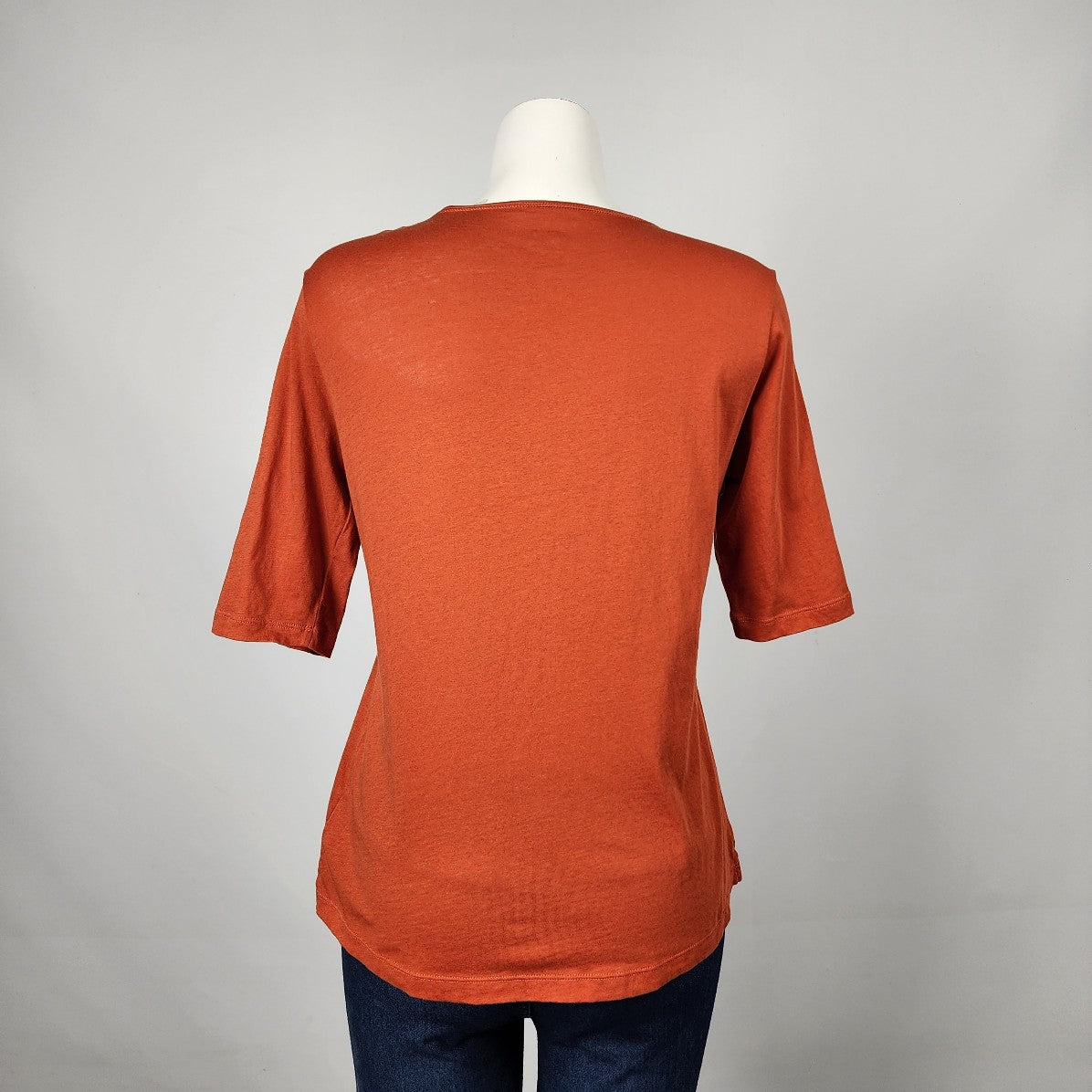 Eric Alexandre Orange Cotton Top Size M/L