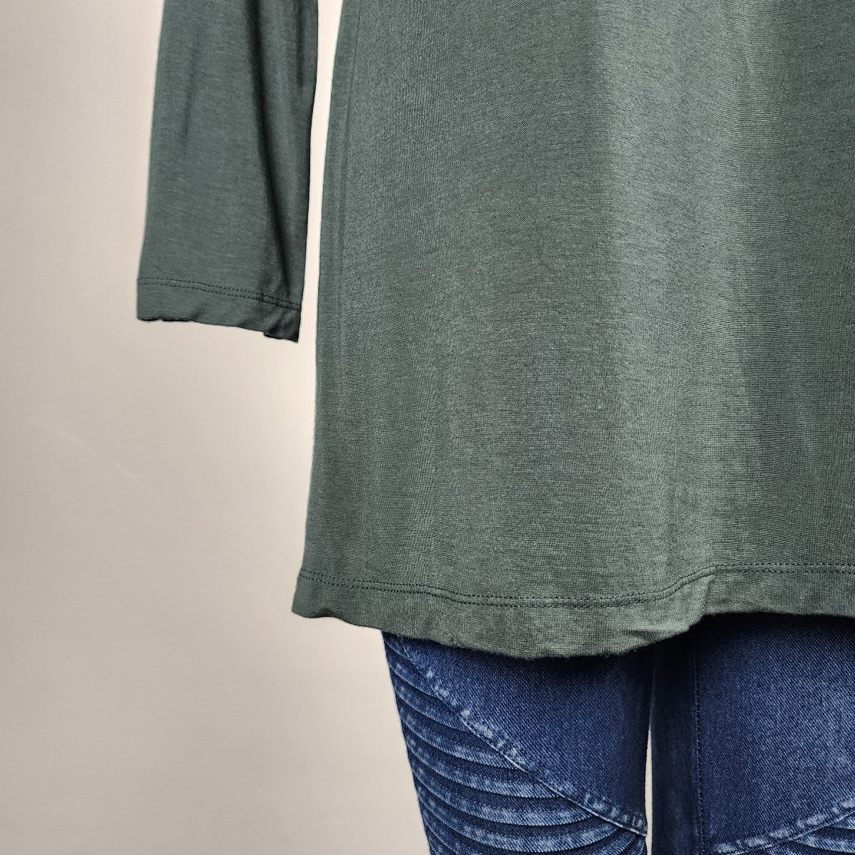 Bryn Walker Green Long Sleeve Top Size S