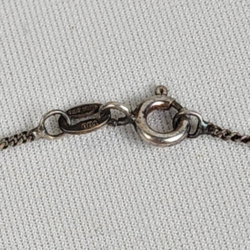925 Sterling Silver Elephant Necklace