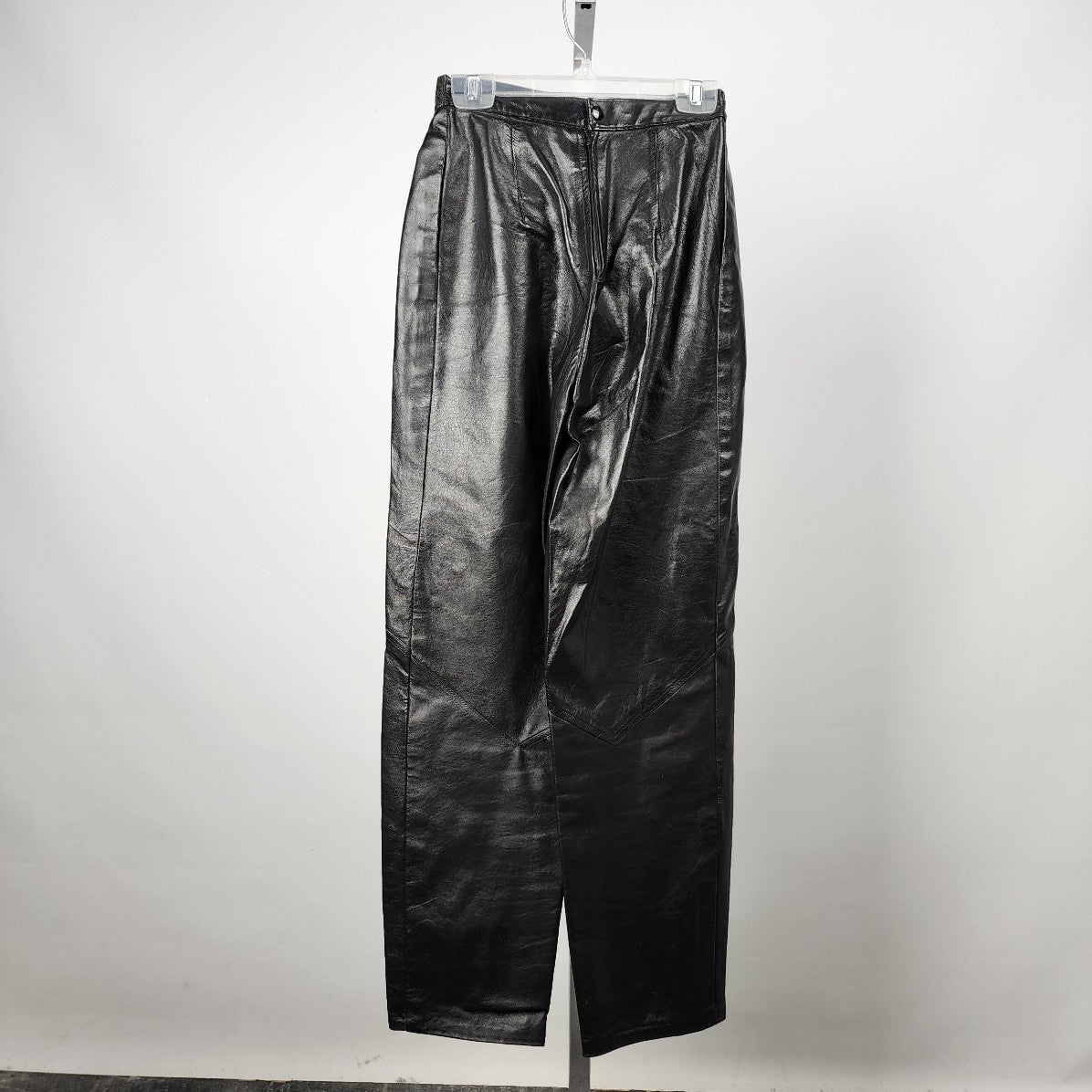 Vintage Black Leather Pants Size XS