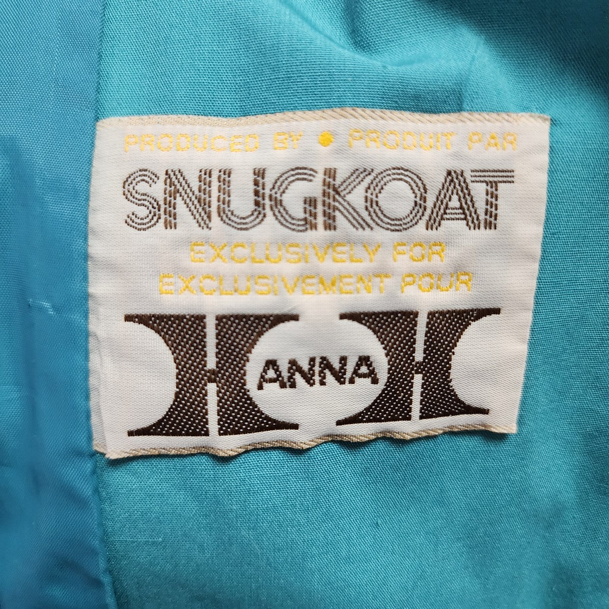 Vintage Snugkoat Blue Western Long Coat Size M